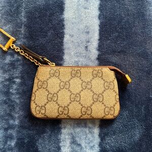 Brown Gucci Key Pouch